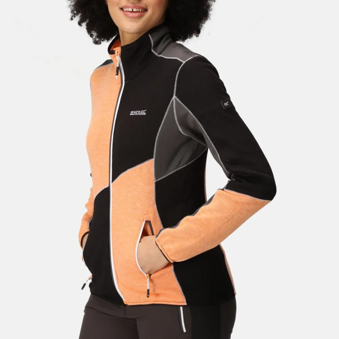 Damen-Sweatshirt Regatta LINDALLA VI orange/schwarz