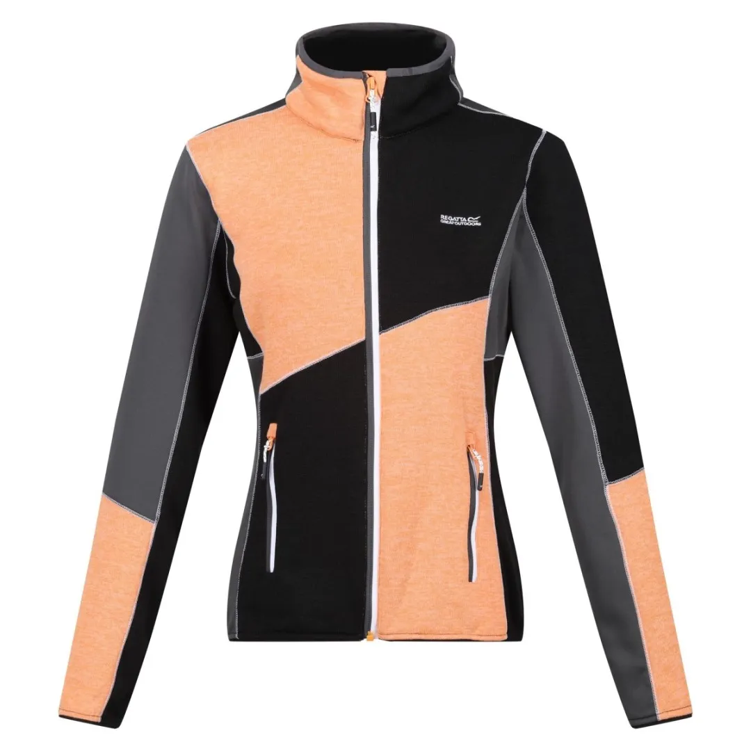 Damen-Sweatshirt Regatta LINDALLA VI orange/schwarz