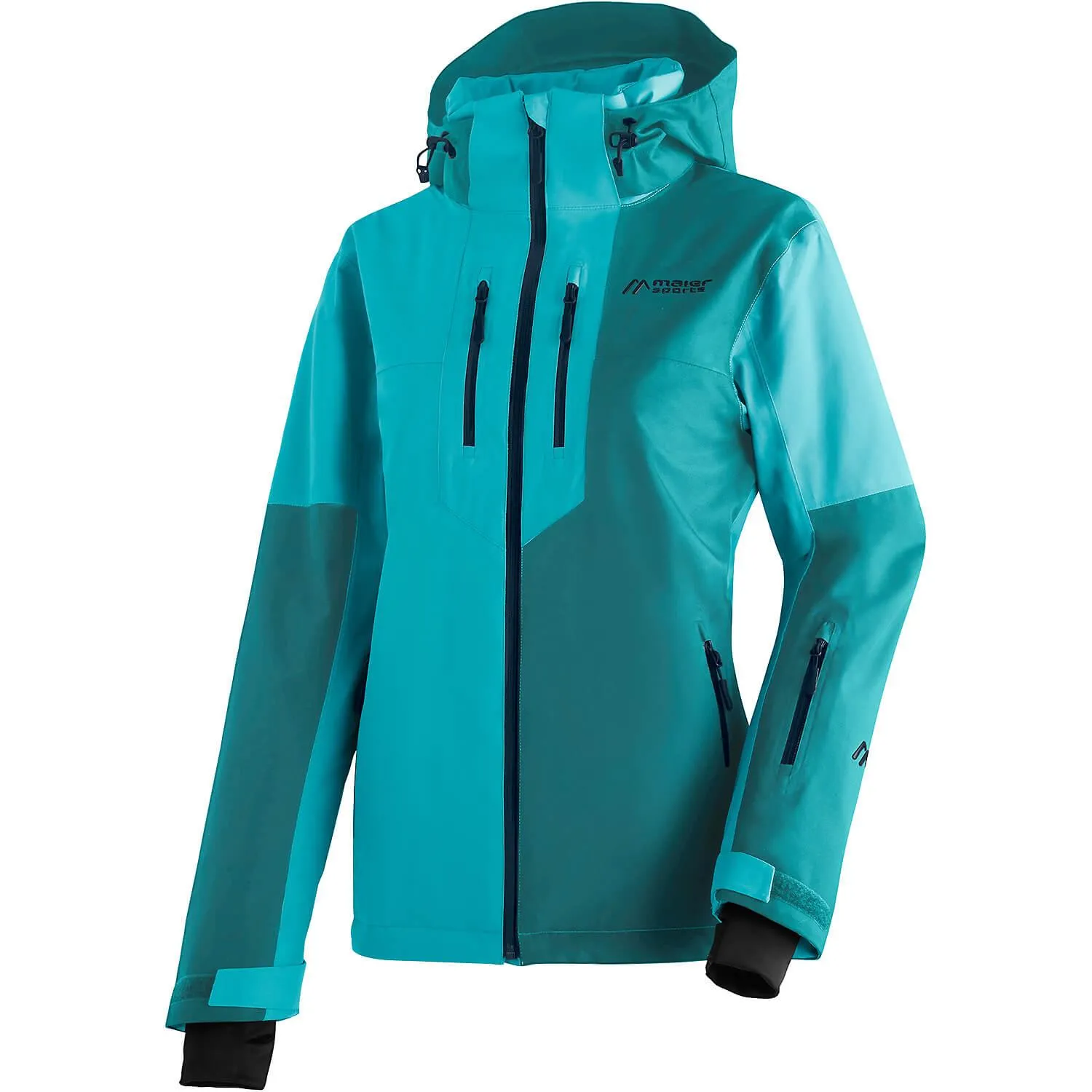 Maier Sports Manzaneda Fleecejacke Damen Türkis im Online Shop von kaufen