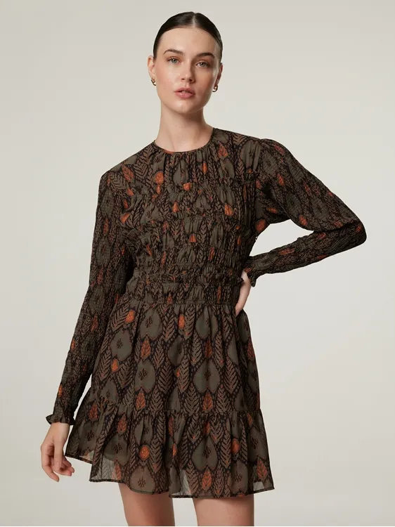 Minikleid mit Print MANI