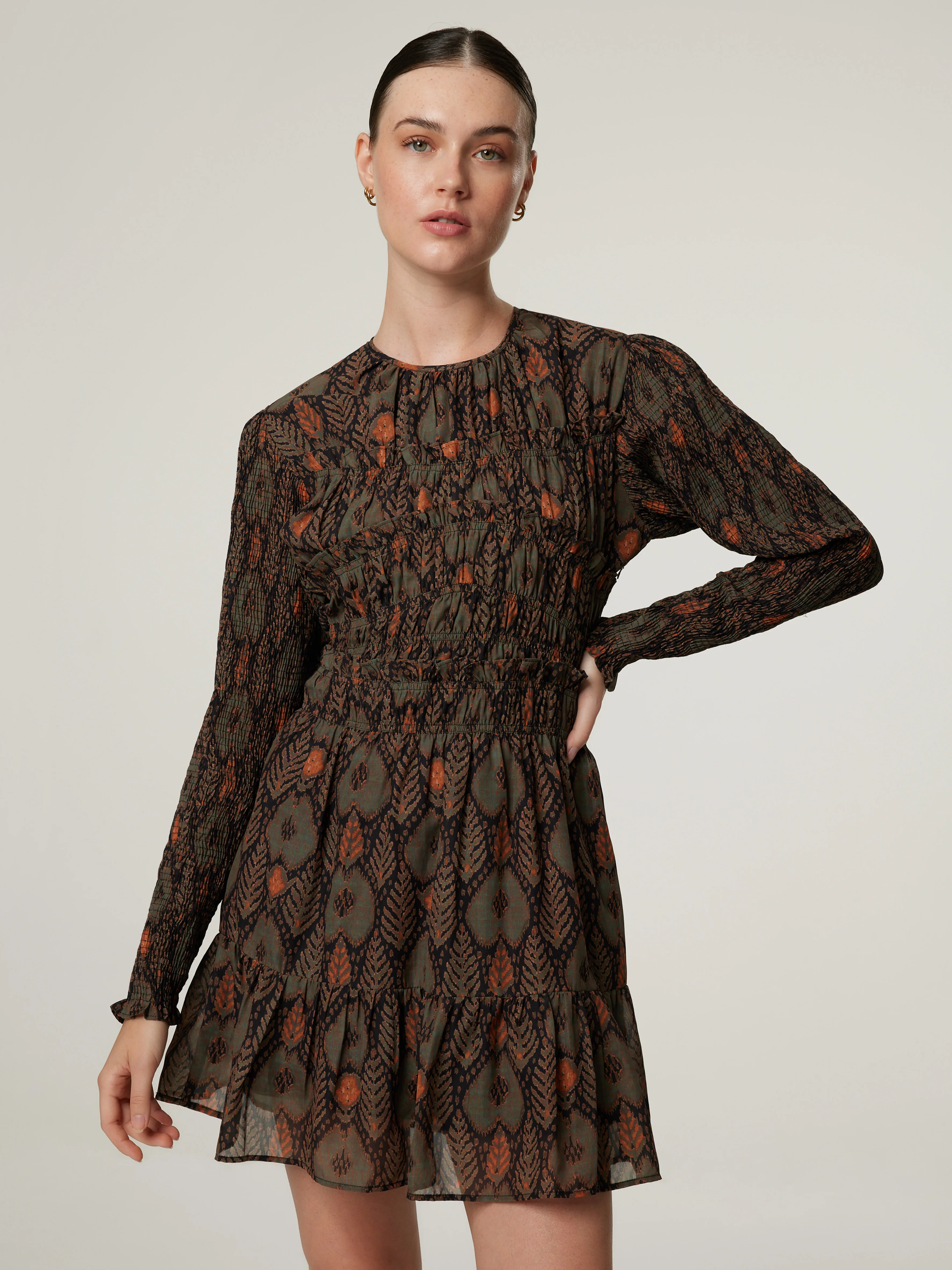 Minikleid mit Print MANI