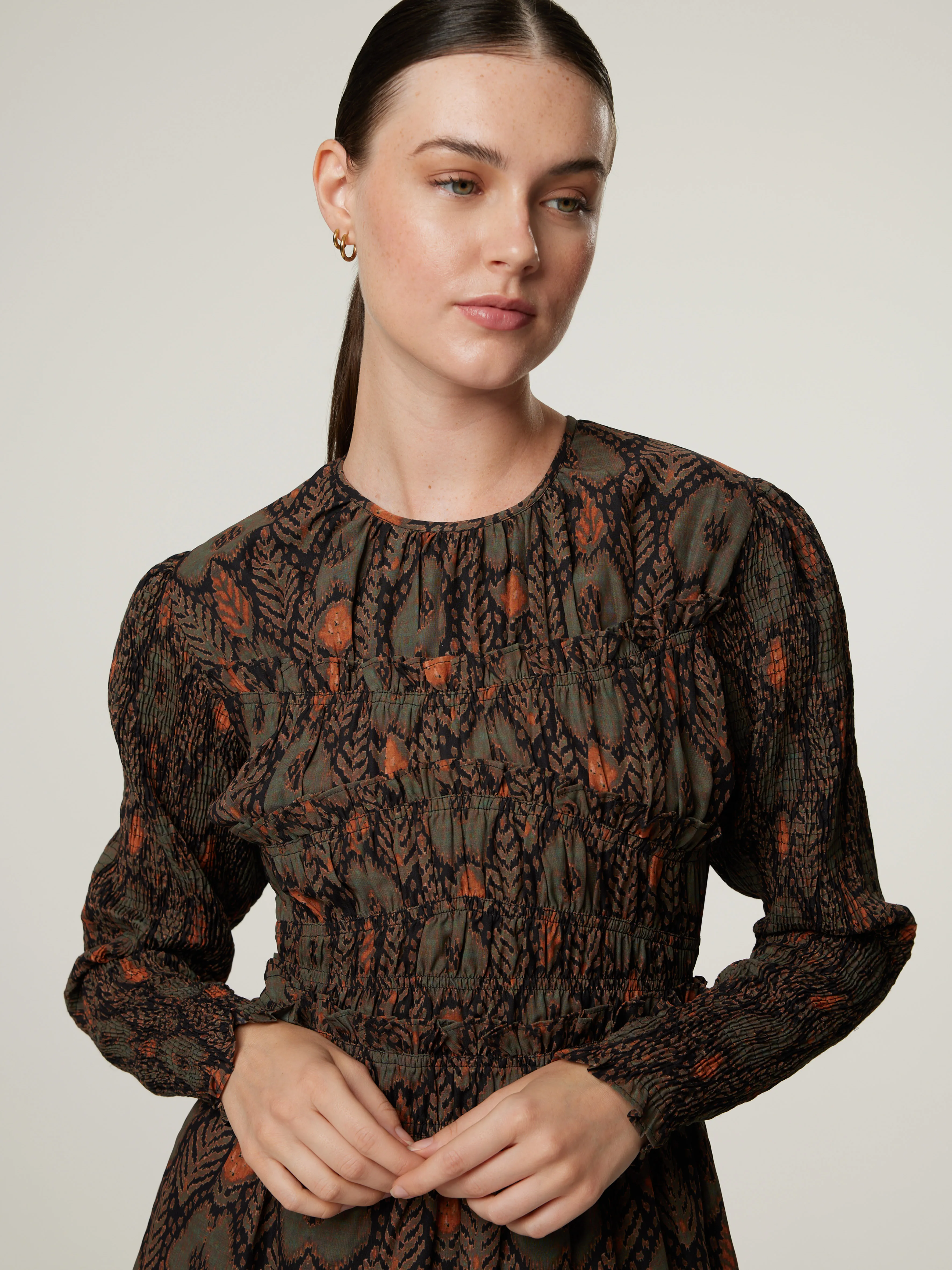Minikleid mit Print MANI
